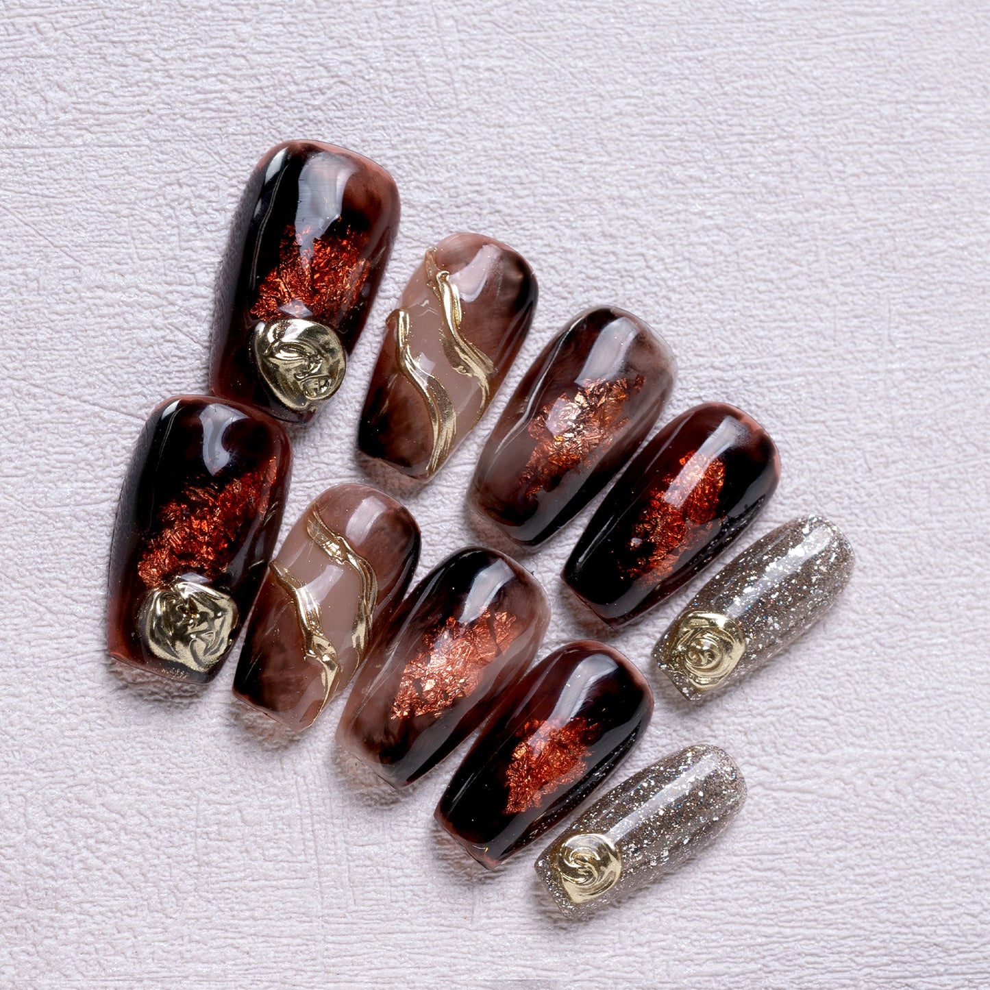 M0019 Mulan Press on Nails