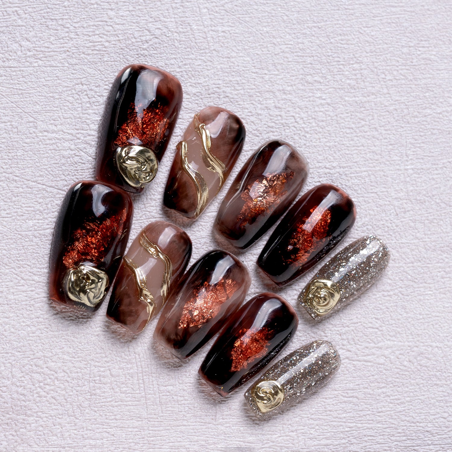 M0019 Mulan Press on Nails